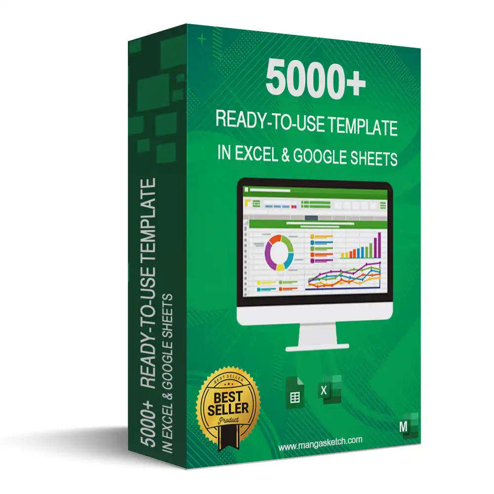 5000 قالب Excel احترافي